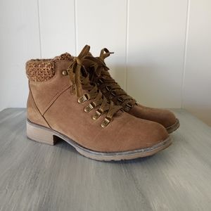 Lukees By Muk Luks Women's Denali Hiker Boots Size 10